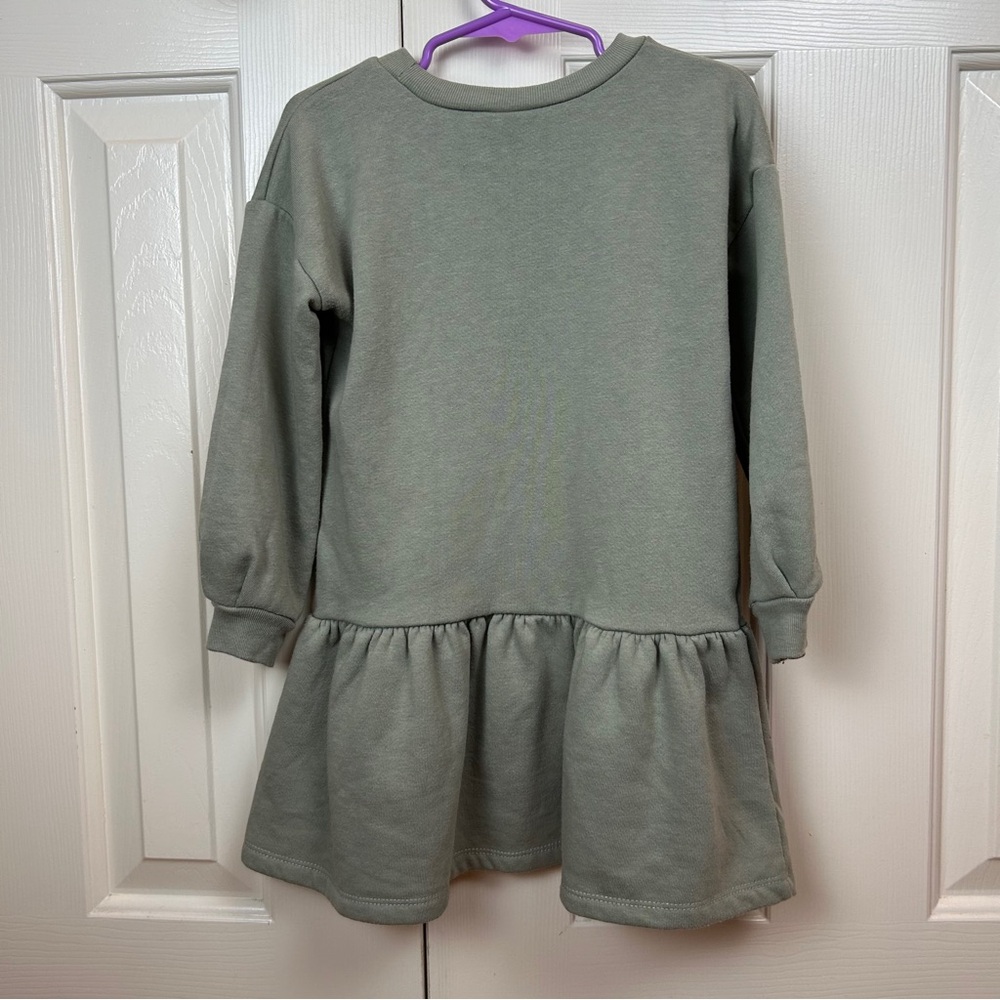 Disney Minnie Mouse Grey Graphic Long Sleeve Dress - Picture 7 of 7